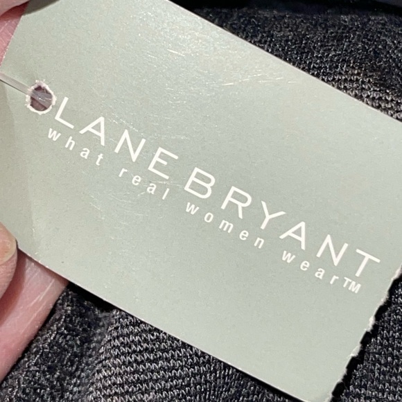 NWT Lane Bryant working classic pants. Size 14/16 color is grey /charcoal - Picture 6 of 8